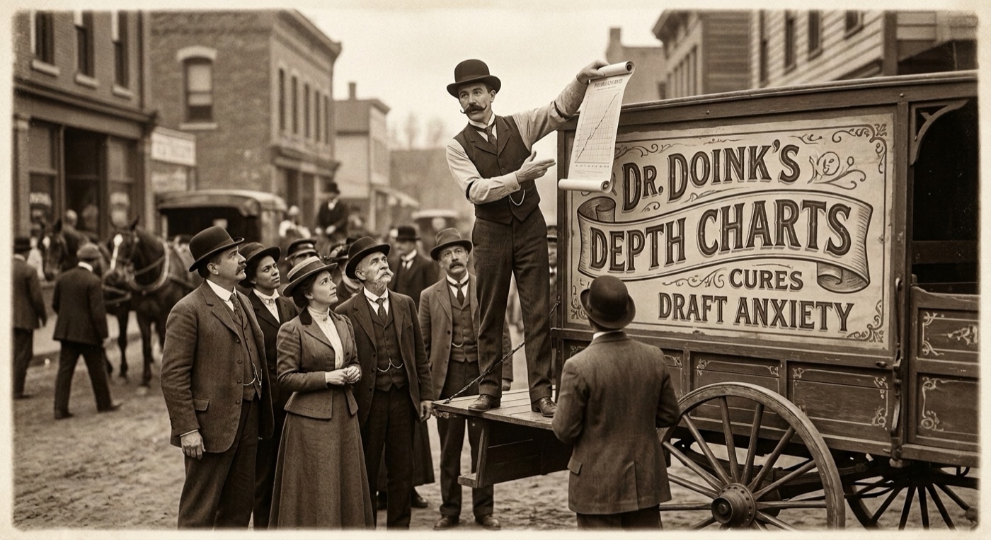 Dr. Doink's Depth Charts medicine wagon